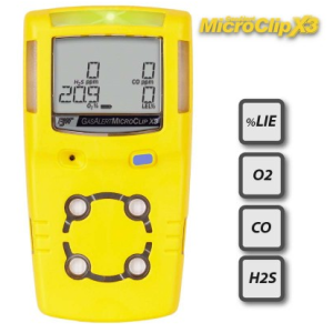MEDIDOR DE ATMOSFERAS, MARCA: BW TECHNOLOGIES, MODELO: GAS ALERT MICROCLIP X3