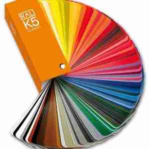 CARTA DE COLORES, MARCA: RAL, MODELO: K5