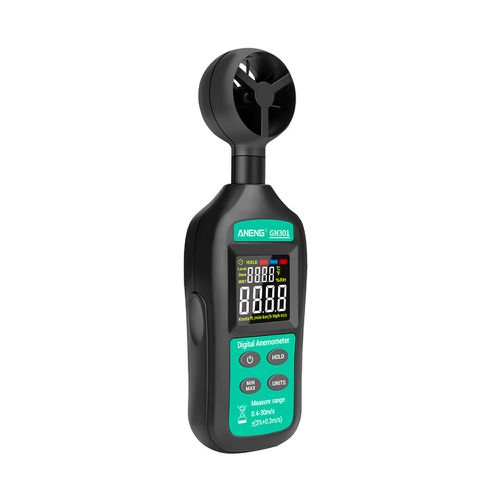 Anemómetro y Termómetro de ambiente ANENG GN301