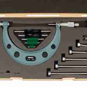 Micrómetro de Exteriores de 0 a 6” Mitutoyo 104-137