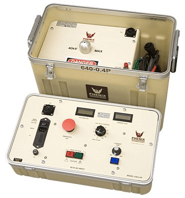 Set de prueba dieléctrica de CA portátil PHENIX 640-0.4 P
