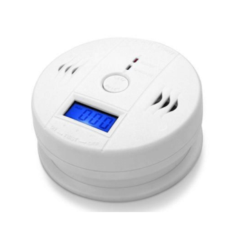 Alarma digital detector de monóxido de carbono CQ CO Gas