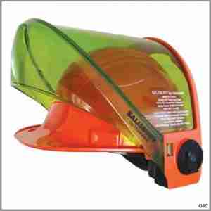 Careta con casco contra arco eléctrico SALISBURY AS1200FB