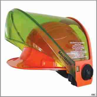 Careta con casco contra arco eléctrico SALISBURY AS1200FB