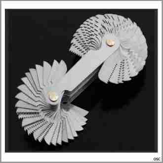 Calibrador de rosca 58 PCS 60