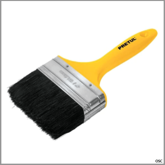 Brocha uso general mango plástico 1/2" Pretul