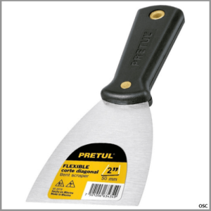 Espatula flexible 4″ Pretul