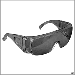 Gafas de seguridad tradicionales, lente Gris