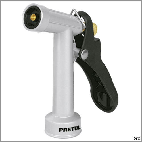 Pistola metálica tradicionales, 2 funciones, uso ligero 4" Pretul