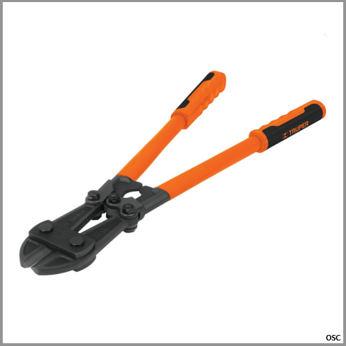 Cizallas corta pernos profesionales perno: 1/4" , largo: 14" Truper