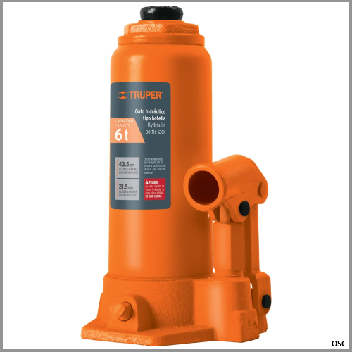 Gatos de botella 6T Truper