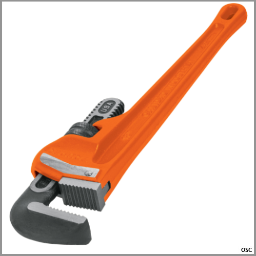 Llave de tubo industrial 18" Truper