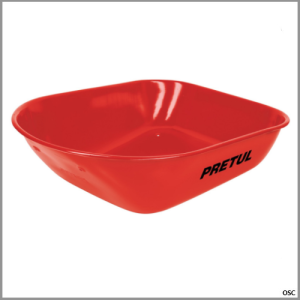 Plátones para carretilla rojo 80litros Pretul