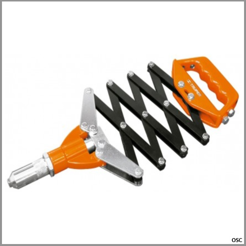 Remachadora de fuelle Truper