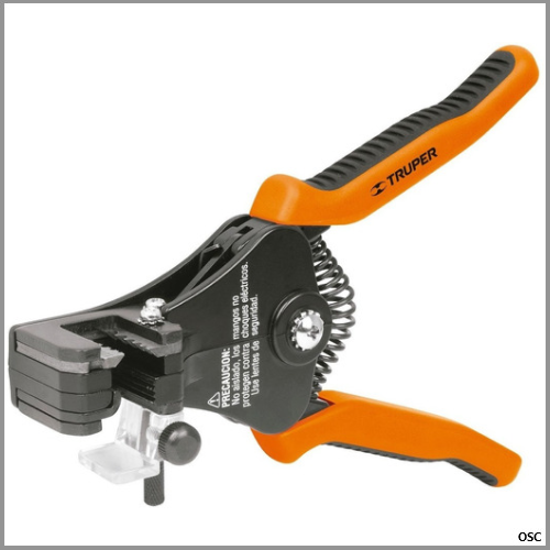 Alicate pelacables automático de precisión 6" Truper