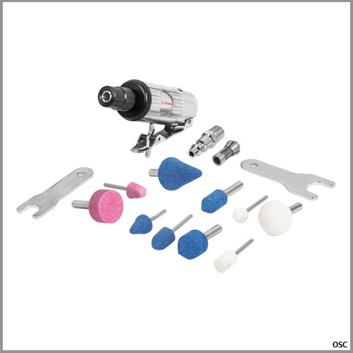 Kit Mini pulidora 1/4" (motor tool) 25,000rpm Truper