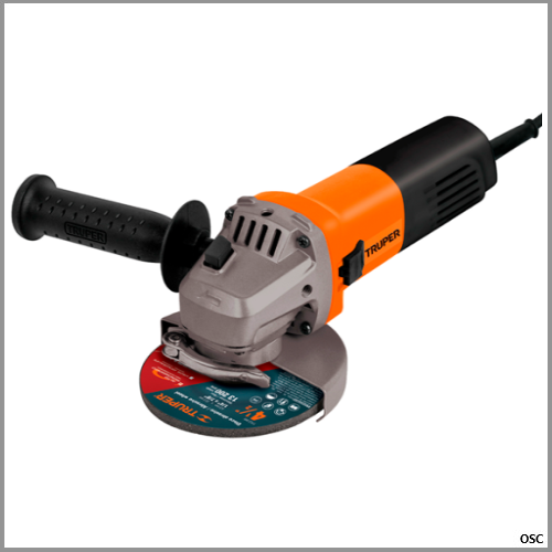Pulidora angular 4 1/2", PROFESIONAL 800W Truper