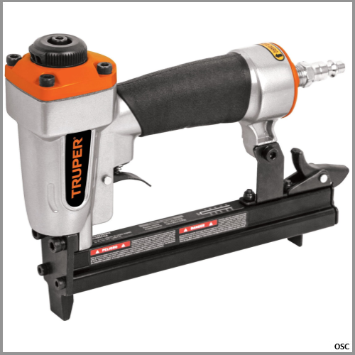 Grapadora neumática cal. 22 (0,71mm) 75-110PSI Truper