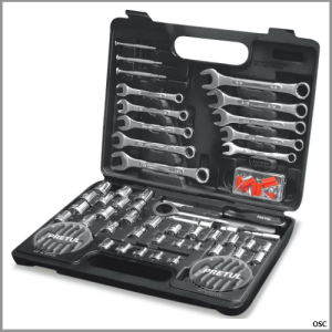 Juego de 100 piezas 1/4"-3/8" PRETUL Pretul