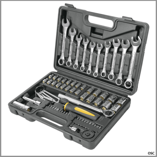 Juego de 73 piezas 1/4"-3/8" Pretul
