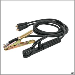 Juego de cables con pinzas para soldar, 200A Truper