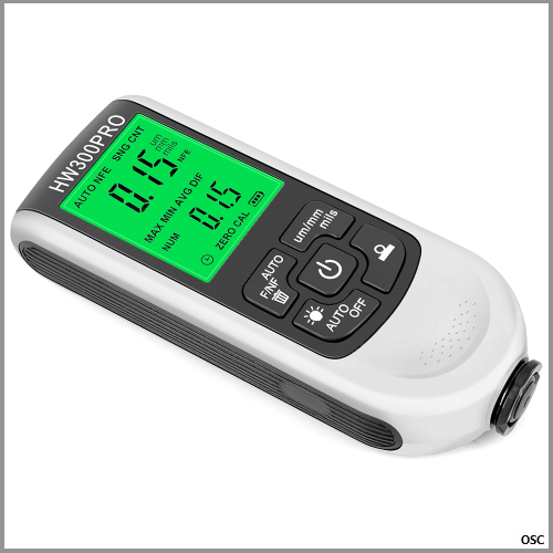 Medidor de Espesores de Película Seca de Pintura HITUCI HW-300PRO