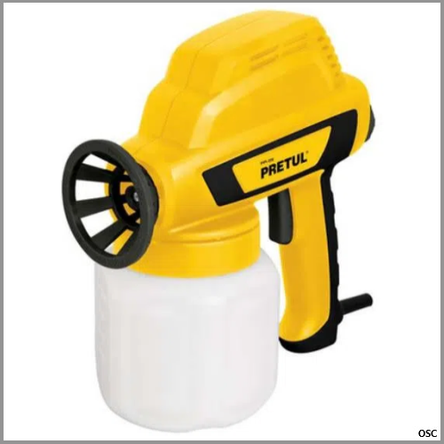 Pistola eléctrica para pintar, 230W Pretul