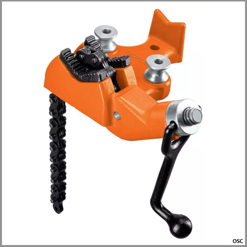 Prensa de cadena para tubo 2 1/2" Truper