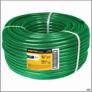 Manguera reforzada 3 capas, 1/2", rollo de 100m Pretul