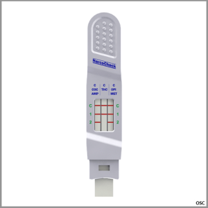 Prueba de saliva multidrogas 5 en 1 Narcocheck NCE-S-M5-1