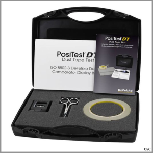 Kit de inspección de las partículas de polvo sobre superficies limpiadas sand blasting marca defelsko modelo DTKIT
