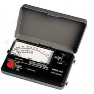 Kyoritsu 3165 Probador de aislamiento analógico, 500V