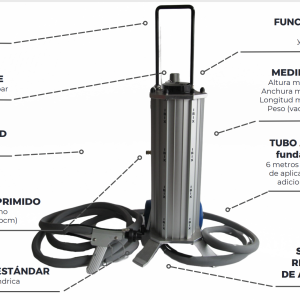 ARENADORA EQUIPO DE SANDBLASTING IBIX 9 H2O MARCA IBIX