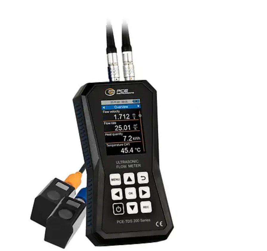 Caudalímetro ultrasónico PCE-TDS 200 S MARCA PCE INSTRUMENTS