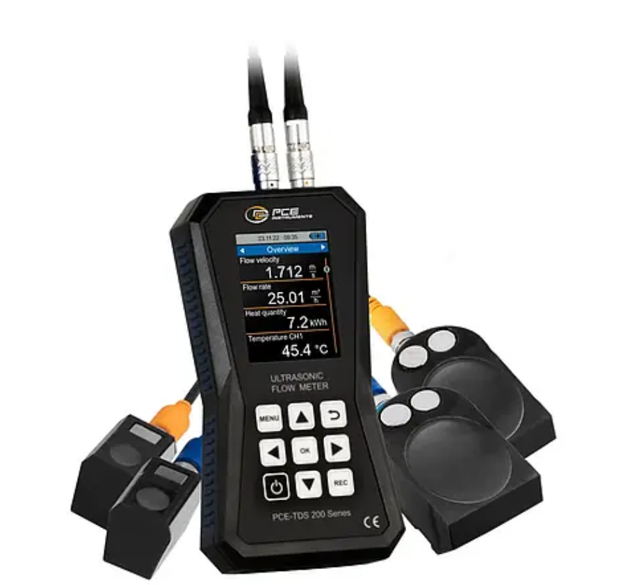 Caudalímetro ultrasónico PCE-TDS 200 AL MARCA PCE INSTRUMENTS