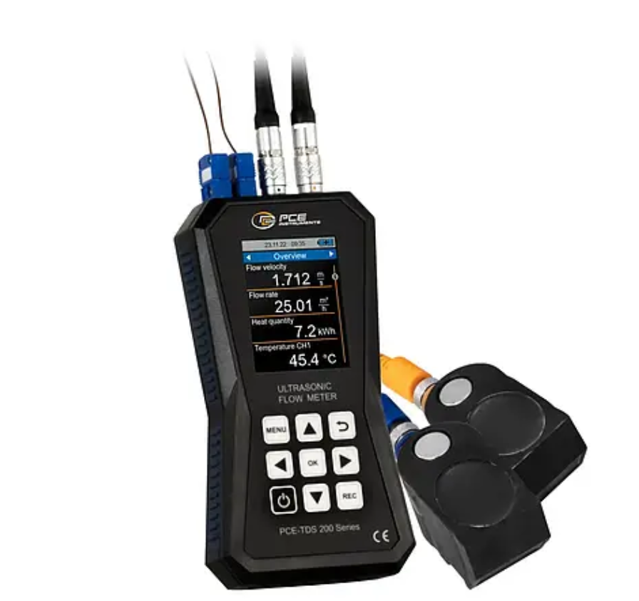 Caudalímetro ultrasónico PCE-TDS 200+ M