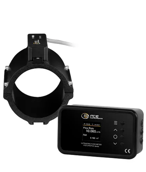 Caudalímetro ultrasónico de instalación fija PCE-UFM 65PVC MARCA PCE INSTRUMENTS