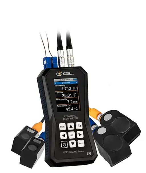 Caudalímetro ultrasónico PCE-TDS 200+ SM MARCA PCE INSTRUMENTS